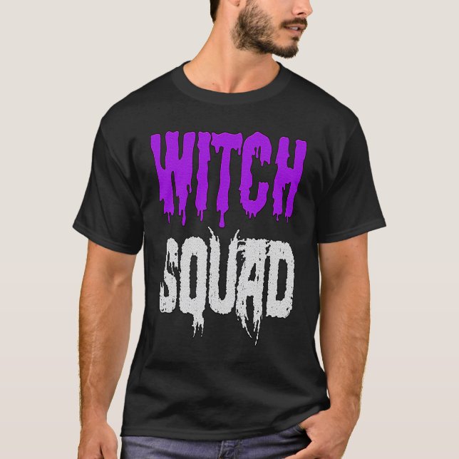 Camiseta Witch Squad Halloween (Anverso)