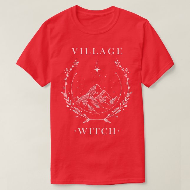 Camiseta Witch Village  (Diseño del anverso)