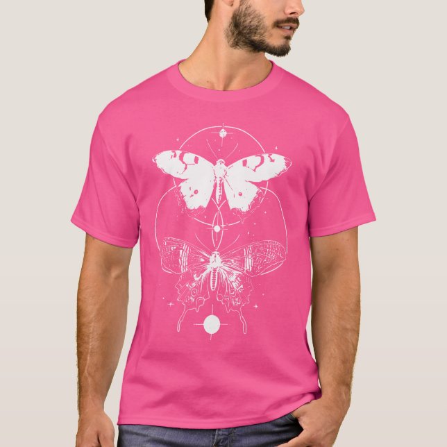 Camiseta Witchcore Lepidoptera Mariposa Moth Insect Astrect (Anverso)