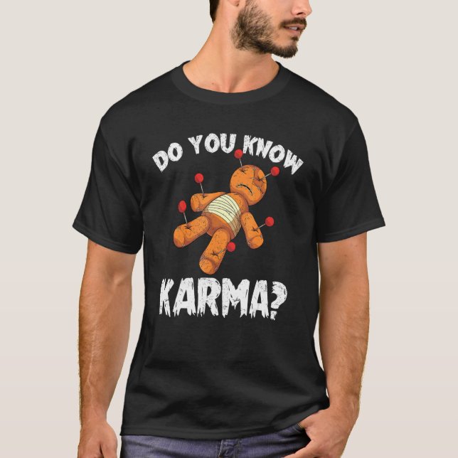 Camiseta Witchcraft Karma Halloween Costume Spooky Voodoo (Anverso)