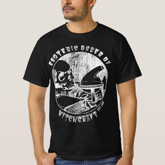 Camiseta Witchcraft Magic Order Occult Witch Alchemist (Anverso)
