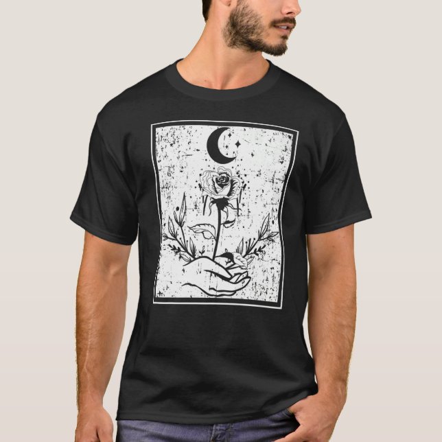 Camiseta Witchcraft Spell Casting Witchry Vibes Crescent Mo (Anverso)
