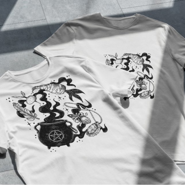 Camiseta Witches Brew Cauldron (Subido por el creador)
