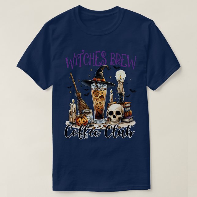 Camiseta Witches Brew Coffee Co 1 (Diseño del anverso)