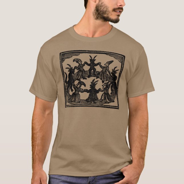 Camiseta Witches Circle Dance (Anverso)