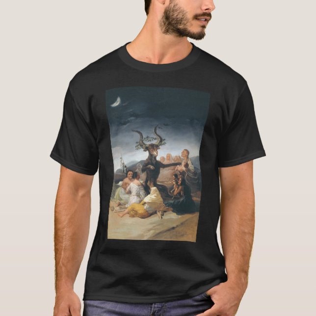 Camiseta Witches Sabbath - Francisco de Goya (1797-1798) (Anverso)