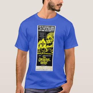 Camiseta Witchfinder General AKAhe Conqueror Worm Movie Pos