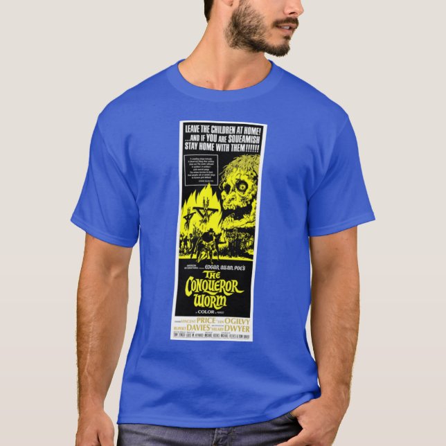 Camiseta Witchfinder General AKAhe Conqueror Worm Movie Pos (Anverso)