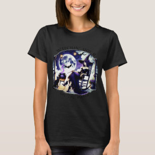 Camiseta ✨"Witchin' Hour on the Porch" Vintage Halloween