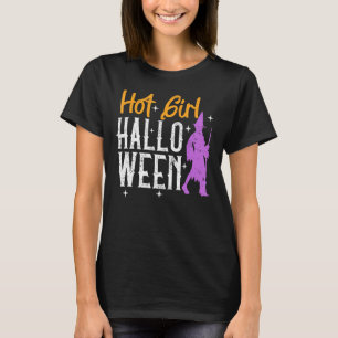 Camiseta Witchy Pun Hot Chica Halloween Witch Costume Set