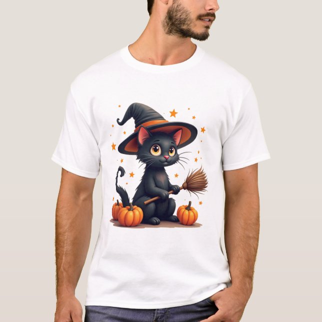 Camiseta Witchy Whiskers (Anverso)