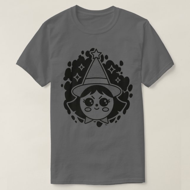 Camiseta Witchy Witch Mystical Magic Night Halloween1425 (Diseño del anverso)