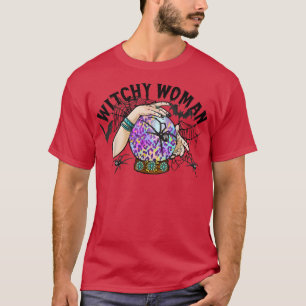 Camiseta Witchy Woman, Witchcraft Magic Tee, Witch Wicca Oc