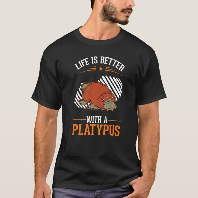 Camiseta with a Platypus (Anverso)