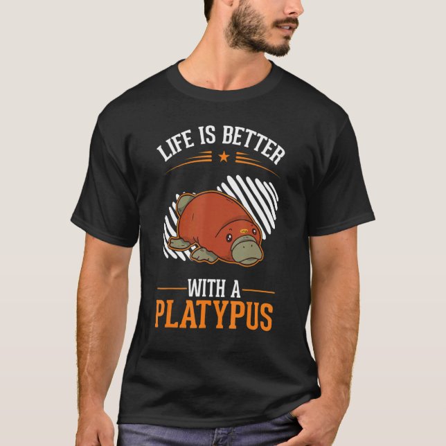 Camiseta with a Platypus (Anverso)