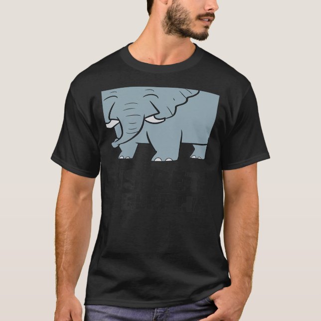 Camiseta With Elephants Cute African Elephant (Anverso)