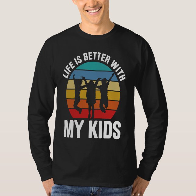 Camiseta With My Kids Daycare Provider Daycare Teacher (Anverso)