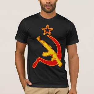 Camiseta *with Star* de AK-47 y de la hoz