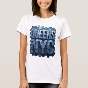 Camiseta Witty Blue REINAS NYC Diseño Audaz