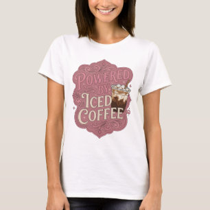 Camiseta Witty Rosa FUNCIONA CON CAFÉ FRÍO Diseño Personali