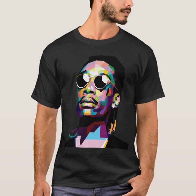 Camiseta Wiz Khalifa funny retro friend (Anverso)