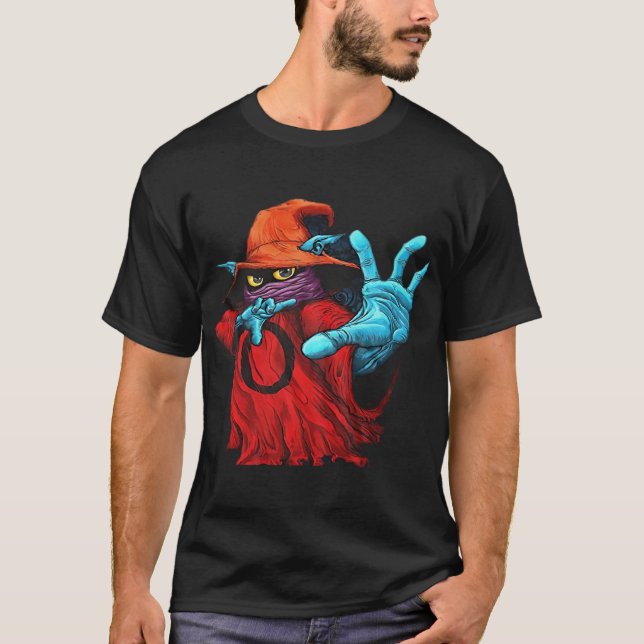 Camiseta Wizard Art, Mystical Imagery, Fantasy Design, Magi (Anverso)
