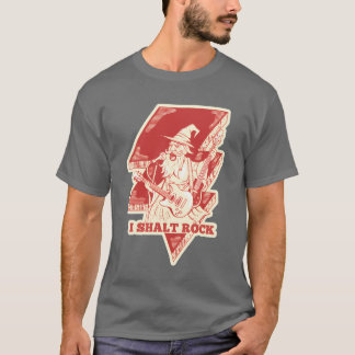 Camiseta Wizard Rock Guitar Illustration friends