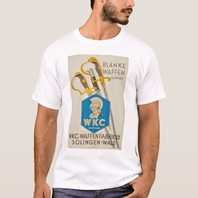 Camiseta WKC Solingen Militaria Alemana (Anverso)