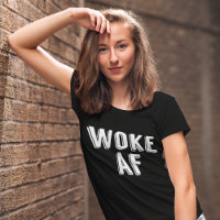 Wke AF Funny Pop Culture Women