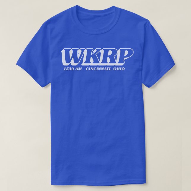 CAMISETA WKRP (Diseño del anverso)