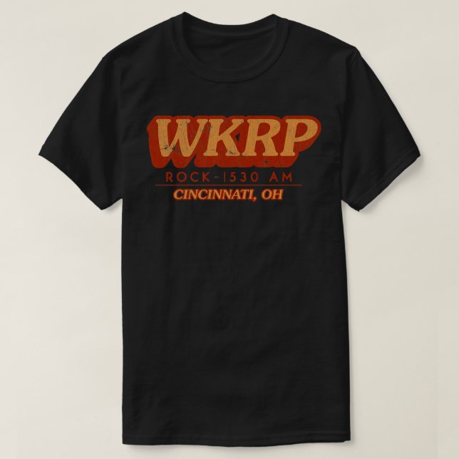 Camiseta WKRP Cincinnati (Diseño del anverso)