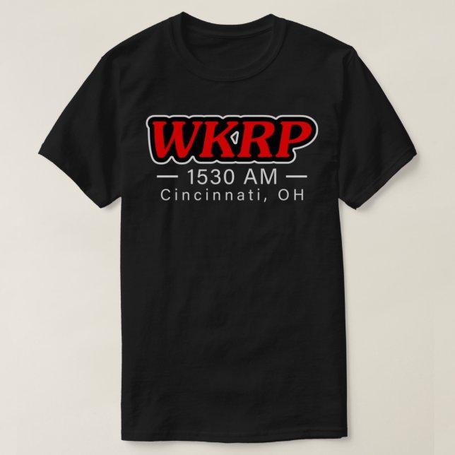 Camiseta WKRP Classic 80&x27;s TV Classic T-Shirt (Diseño del anverso)