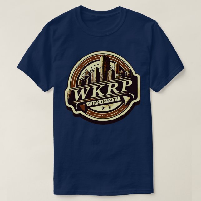 Camiseta WKRP en Cincinnati (Diseño del anverso)