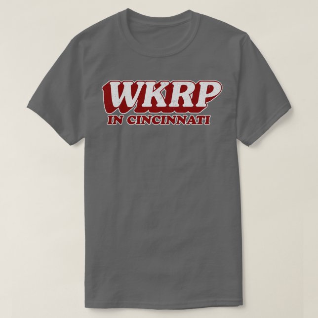 Camiseta WKRP en Cincinnati vintage 1 (Diseño del anverso)