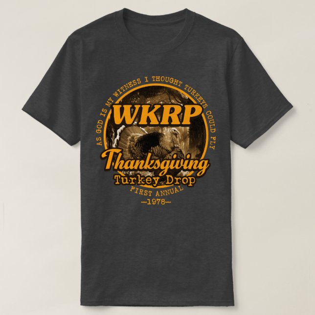 Camiseta WKRP Turco Drop (Diseño del anverso)
