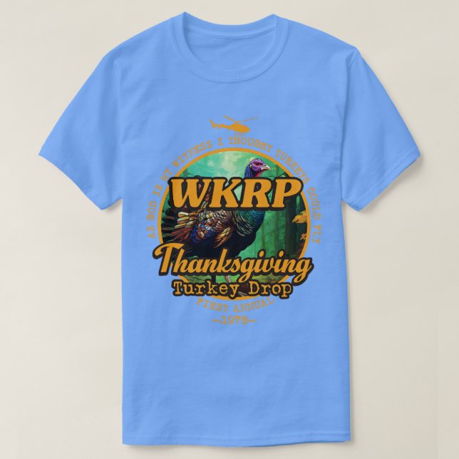 Camiseta WKRP Turquía Drop 1978 (Diseño del anverso)
