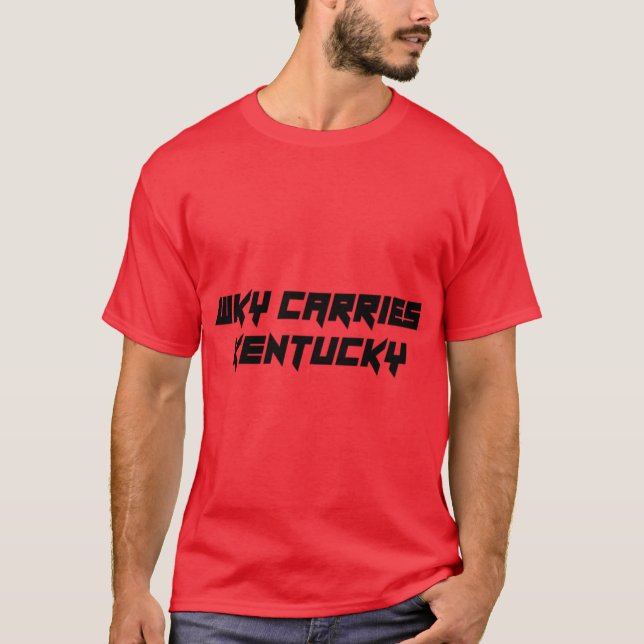 Camiseta WKY carries Kentucky (Anverso)