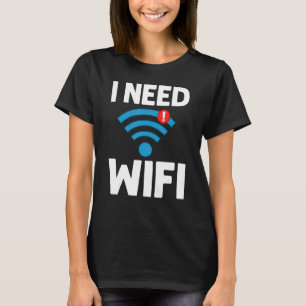 Camiseta Wlan de Internet de enrutador Wifi cita contraseña