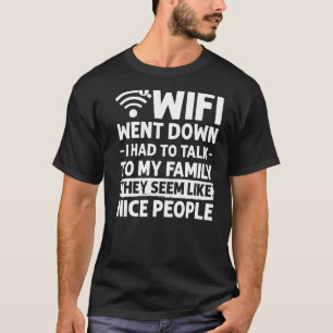 Camiseta Wlan de Internet de enrutador Wifi cita contraseña