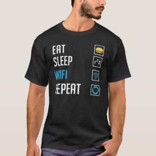 Camiseta Wlan de Internet de enrutador Wifi cita contraseña