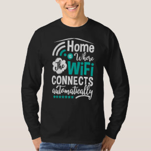 Camiseta Wlan de Internet de enrutador Wifi cita contraseña