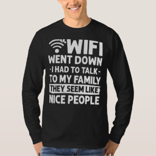 Camiseta Wlan de Internet de enrutador Wifi cita contraseña