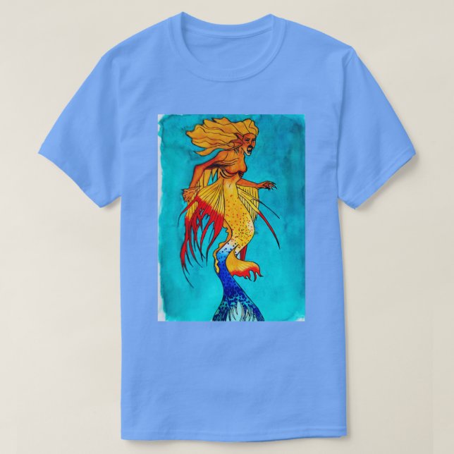 Camiseta Wlidlife Mermaid (Diseño del anverso)