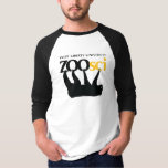 Camiseta WLU Zoo Science Raglan T-Shirt<br><div class="desc">Esta camiseta de Raglan,  unisex,  exhibe orgullosamente el programa de ciencias del zoológico de WLU.</div>