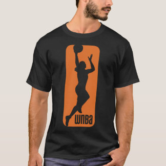 Camiseta Wnba Basketball Logo Tshirt Classic T Classic T-Sh