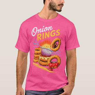 Camiseta Wo 90S Onion Rings Snack