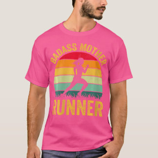Camiseta Wo Badass Mother Runner I Running