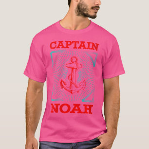 Camiseta Wo Captain Noah Nombre Personalizado Seaman Boatin