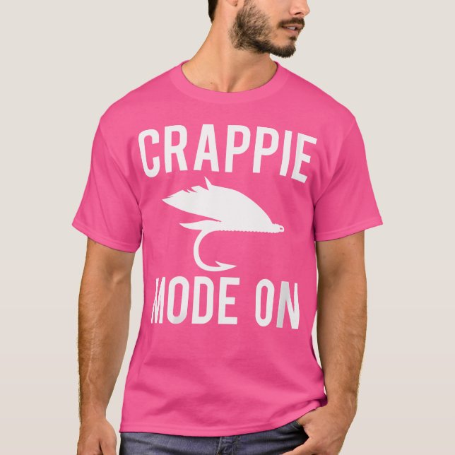 Camiseta Wo Crappie Mode On Fishman (Anverso)