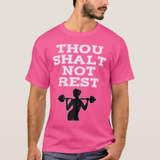Camiseta Wo Curso De Motivación Inspiradora Wo Barbell Gy
